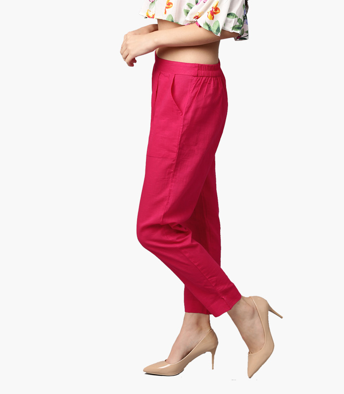 Women-Pink-Solid-Regular-Trousers-3 (1)